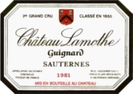 Sauternes 1981